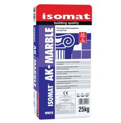 AK-MARBLE ΚΟΛΛΑ ΜΑΡΜΑΡΟΥ ΛΕΥΚΗ ISOMAT 25KG (4a)