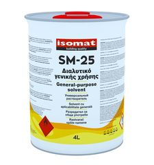 SM-25 ΔΙΑΛΥΤΙΚΟ ΓΕΝΙΚΗΣ ΧΡΗΣΗΣ ISOMAT 4L (6.6)