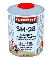 SM-28 ΔΙΑΛΥΤΙΚΟ ΠΟΛΥΟΥΡΕΘΑΝΙΚΩΝ ISOMAT 750ML (3b)