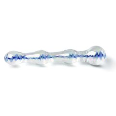 Blue Color Wavy Glass Massager-thumb-1