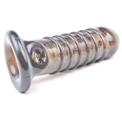 Clear Black Penis Extender 17 εκ-thumb-1