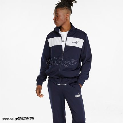 Men's Puma Poly Suit in Blue | 845844-06 Φόρμα Μπλε-Λευκό