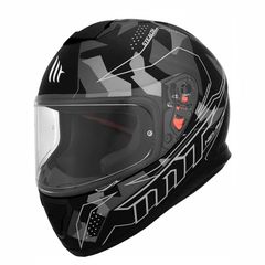 Κράνος MT Thunder 3 SV Stealth A2 γκρι ματ-thumb-1