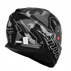 Κράνος MT Thunder 3 SV Stealth A2 γκρι ματ-thumb-2