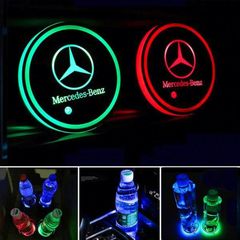 Φωτάκι Led Ποτηροθήκης Mercedes με 7 χρώματα