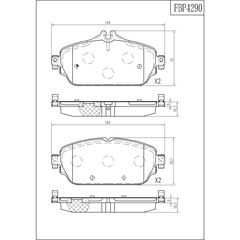 ΤΑΚΑΚΙΑ ΜΠΡΟΣΤΑ FI.BA FBP4290