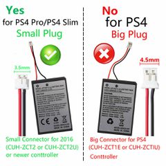 Battery Pack for Sony Playstation 4 PS4 Pro & Slim DualShock Controller + Cable ( Κωδ.1-BAT0341 )