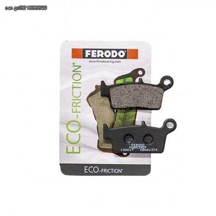 ΣΕΤ ΠΙΣΩ ΤΑΚΑΚΙΑ FERODO HONDA XR650L 1996-2021 ECO FRICTION