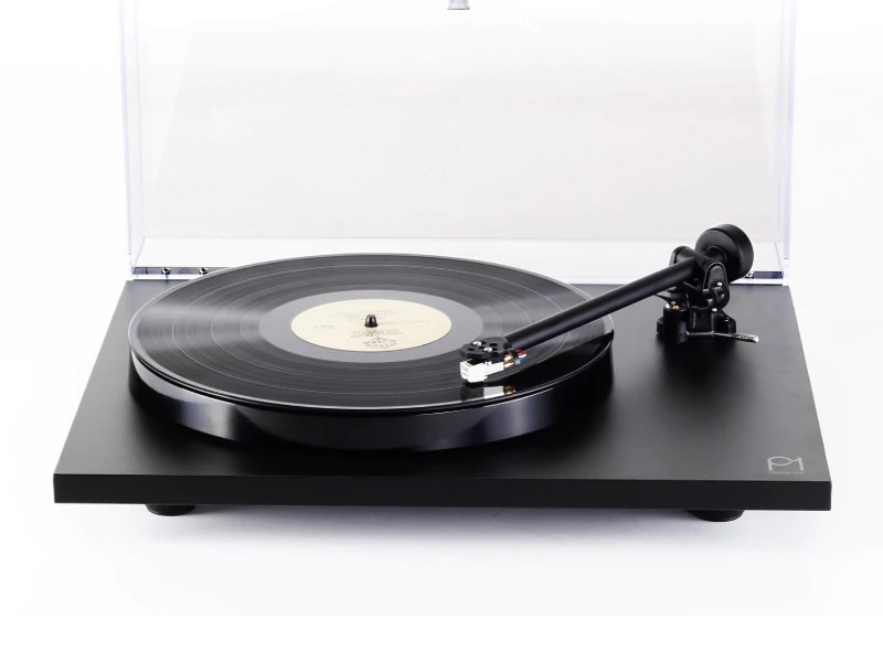 REGA Planar 1 Turntable Matt Black Finish NEW VERSION - rega