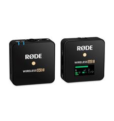 RODE Wireless GO II Single Set Wireless Microphone BLACK - RODE