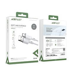 Acefast USB cable - USB Type C 1.2m, 3A white (C2-04 white)-thumb-4