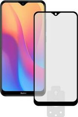 Redmi 8 Full Face Full Glue Tempered Glass - Black- AP6627