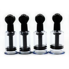 Black Color Medium Size Nipple/Clit Suckers-thumb-3