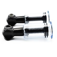 Black Color Medium Size Nipple/Clit Suckers-thumb-2