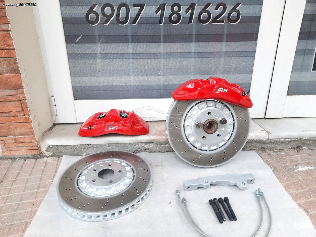 Εξαπίστονα 6πίστονα 375Χ36 5Χ112  AUDI S3 A3 RS3 8P 8V TT TTS TTRS 8J 8S Q3 RSQ3 8U F3 VW GOLF 5 6 7 R R32 R20 LEON CUPRA 1P 8F OCTAVIA RS SCIROCCO