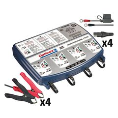 Tecmate Optimate Φορτιστής Μπαταρίας Μοτοσυκλέτας 3 x 4-bank 12V battery charger