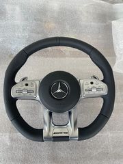 Τιμόνι Mercedes-Benz γνήσιο AMG performance καινούριο με distronic για W177 A-Class, C118 CLA-Class, W247 B-Class, H247 GLA