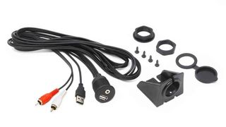 HMA USB AUX IN HERTZ - Επέκταση Καλωδίου 2m USB - AUX Με Αδιάβροχη Προστασία