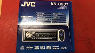ΡΑΔΙΟ/CD MP3 ΜΕ ΧΕΙΡΙΣΤΗΡΙΟ JVC (KD-G531)