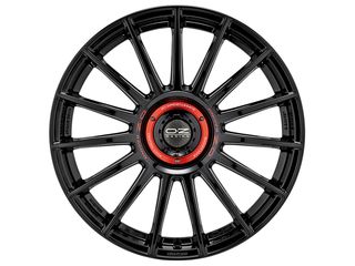 Nentoudis - Tyres - Ζάντα OZ Superturismo Evoluzione - 19'' - 5x112 - Gloss Black w/ Red lettering