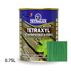 Συντηριτικό ξύλου διαλύτου 289 Πράσινο Tetraxyl Tetralux - 0.75lt