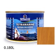 Βερνίκι θαλάσσης Πολυουρεθάνης 281 Ανοιχτό Τικ Tetramarine Tetralux - 0,18lt