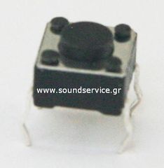 4TC-01 ΜΠΟΥΤΟΝ TACT SWITCH 1-ΕΠΑΦΗΣ 4-PIN 6x6x4,3mm