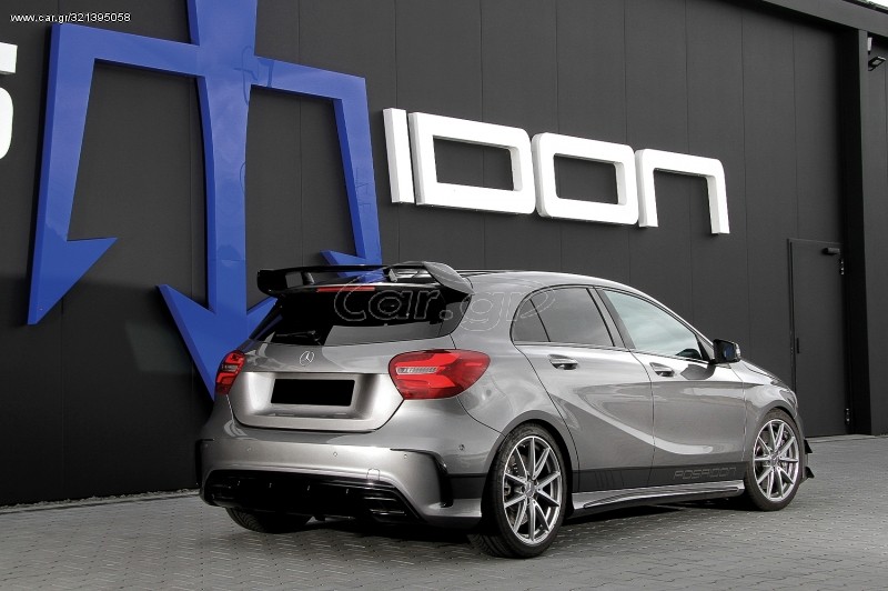 ΑΕΡΟΤΟΜΗ Mercedes A-Class W176 (2012-2018) A45 Design Piano Black ΕΤΟΙΜΟΠΑΡΑΔΟΤΗ