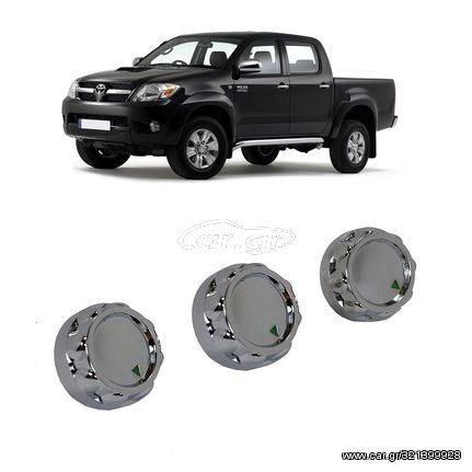 Toyota Hilux (Vigo) 2005-2010 Διακόπτες Χρωμίου A\C