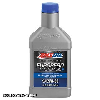 ΛΑΔΙ AMSOIL 5W-30 LS SYNTHETIC EUROPEAN MOTOR OIL