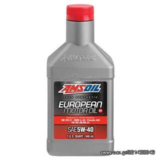 ΛΑΔΙ AMSOIL 5W-40 MS SYNTHETIC EUROPEAN MOTOR OIL