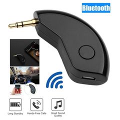Bluetooth Αναμεταδότης 3.5mm Jack με Μικρόφωνο για το Αυτοκίνητο BT188