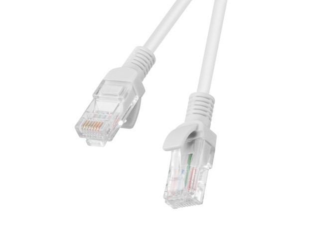 LANBERG PATCHCORD RJ45, CAT. 5E, UTP, 15M, GRAY