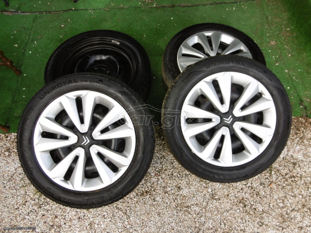 ΖΑΝΤΟΛΑΣΤΙΧΑ 4ΑΔΑ CITROEN C3 PICASSO 195/55/R16