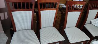 Καρέκλες για τραπεζαρία (έξι)