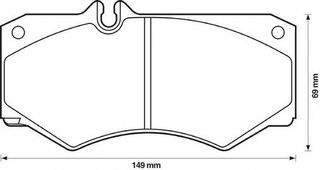 ΤΑΚΑΚΙΑ ΕΜ. MERCEDES G-CLASS W460,W461,W463-HENSCHEL 2t-OH Series-T1,T1/TN,T2/L,T2/LN1/VW LT (JURID) WVA 20784