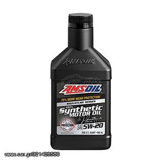 ΛΑΔΙ AMSOIL SIGNATURE SERIES 5W20 SYNTHETIC MOTOR OIL