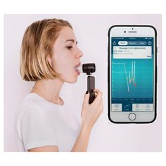 Ψηφιακό Ροόμετρο Smart PeakFlow με αντάπτορα bluetooth AlfaCare