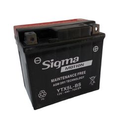 Μπαταρια YTX5L-BS /YT5L-BS Sigma - (10150-157)