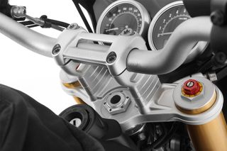 Αποστατες τιμονιου 40 χιλ. Wunderlich BMW R nine T ασημι 