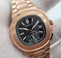 Patek Philippe nautilus rose gold replica
