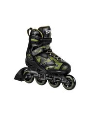 Spokey Makan Inline Rollers Μαύρα Black/Green Ενηλίκων