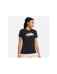 Nike Γυναικείο Αθλητικό T-shirt Μαύρο DN5856 010