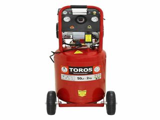 ΑΕΡΟΣΥΜΠΙΕΣΤΗΣ ΜΟΝΟΜΠΛΟΚ OIL FREE ΚΑΘΕΤΟΣ 50LT 2HP TOROS 40127