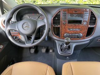 Mercedes-Benz Vito 2017 114 XL - MOCCA EDITION - 2x ΠΟΡΤΕΣ - 2x A/C-thumb-16