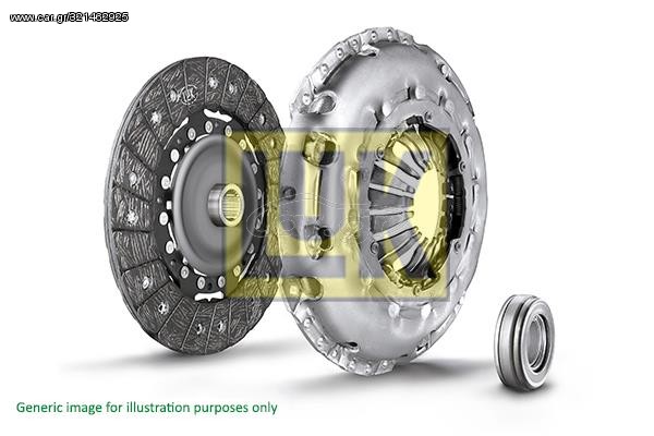 Σετ συμπλέκτη LUK 625302200 για Ford Transit 2400cc DI 120ps 2000 2006
