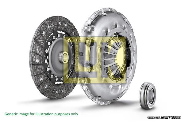 Σετ συμπλέκτη LUK 625302200 για Ford Transit Van 2400cc TDE 115ps 2004 2006