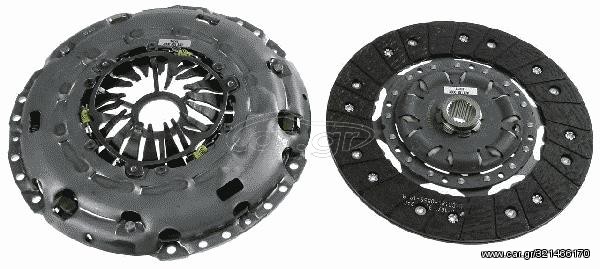 Σετ συμπλέκτη SACHS 3000951830 για Audi TT 2000cc TFSI Quattro 272ps 2008 2014
