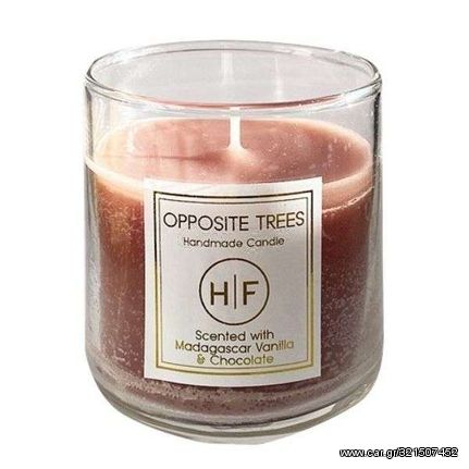 HF Χειροποίητο Αρωματικό Κερί Opposite Trees με Σοκολάτα και Βανίλια Μαδαγασκάρης 250gr