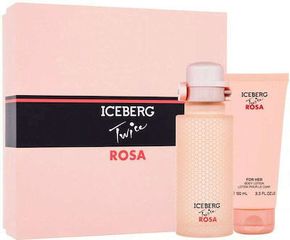 ICEBERG Twice Rosa Pour Femme SET: EDT 125ml + body lotion 100ml